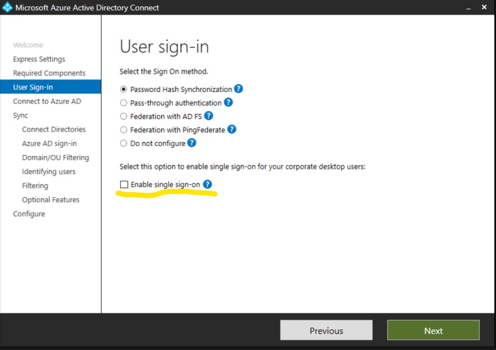 azure ad disable self service sign up